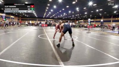 165 lbs C Of 16 #2 - Clay Giddens, Oklahoma vs Gabriel Schumm, California Baptist University