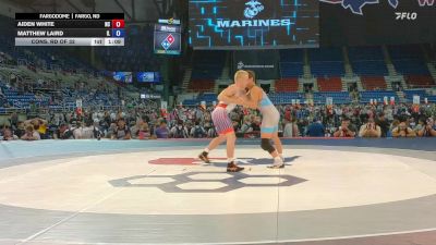 132 lbs Cons. Rd Of 32 - Aiden White, NC vs Matthew Laird, IL