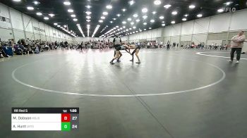 100 lbs Rr Rnd 5 - Macy Dobson, MOJO Girls NDT vs Addison Hunt, Untouchables Girls