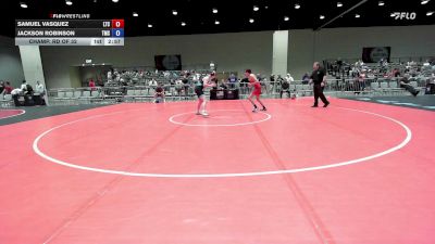144 lbs Champ. Rd Of 32 - Samuel Vasquez, Leavenworth Takedown Club vs Jackson Robinson, Team Missouri Select