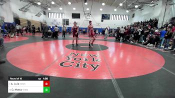 124 lbs Round Of 16 - Albert Lula, Monsignor Farrell vs Daniel Matta, Townsend Harris-PSAL