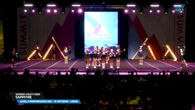 Supreme Loyalty Cheer - Sapphire [2025 L3 Performance Rec - 10-18Y (NON) - Large Day 1] 2025 The Recreational Summit
