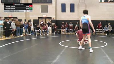 190 lbs Round Of 16 - Adam Loebl, Sharon vs Jj Figueroa, Saugus/Peabody