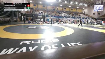 132 lbs 7th Place - Drew Roggie, St. Christopher's School vs Landon Herdic, New York Military Academy