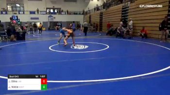 106 lbs Quarterfinal - Jacob Silka, Liberty Wrestling Club vs Josh Noble, Compound