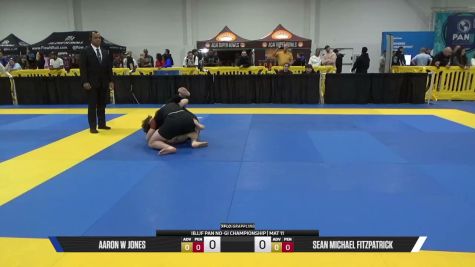 Sean Michael Fitzpatrick vs Aaron W Jones 2026 Pan IBJJF Jiu-Jitsu No-Gi Championship