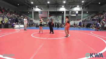 170 lbs Rr Rnd 4 - Arieaunna Ridge, Sperry Wrestling Club vs Hadliee Peters, Salina Wrestling Club