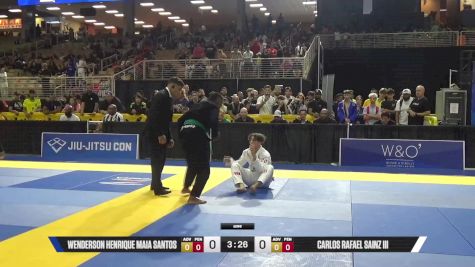 Carlos Rafael Sainz III vs Wenderson Henrique Maia Santos 2025 Pan Kids Jiu-Jitsu IBJJF Championship