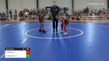 67 lbs Semifinal - Drew Barnes, Apex vs Elijah Castanon, Fight Sports Falls