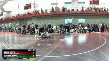 126 lbs Champ. Round 1 - Gabriel Myers, Decatur Wrestling Club vs Micah Tonte, Franklin Wrestling Club