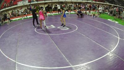 135 lbs Cons. Semis - Ayla Hampton, Colorado vs Valkyrie Shambry