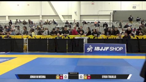 Efren Trujillo vs Jonah M Medina 2025 World IBJJF Jiu-Jitsu No-Gi Championship