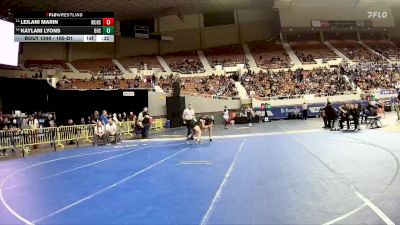 165-D1 5th Place Match - Leilani Marin, Willow Canyon High School vs Kaylani Lyons, Basha High School