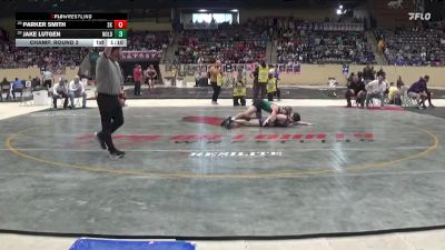 150 lbs Champ. Round 2 - Jake Lutgen, North Oldham vs Parker Smith, Simon Kenton