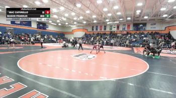 125 lbs Champ. Round 2 - Mac Cafurello, Roanoke vs Mason Franklin, Millikin University