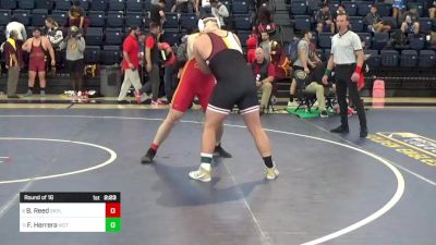 285 lbs Round Of 16 - Brandon Reed, Skyline vs Frank Herrera, Victor Valley