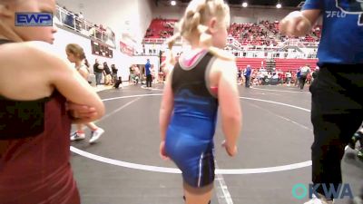 60 lbs Rr Rnd 2 - Tinslynn Burdick, Perry Wrestling Academy vs Baylee Holzbaugh, Team Guthrie Wrestling