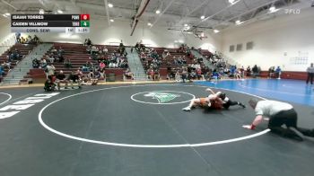 165 lbs Cons. Semi - Isaiah Torres, Powell vs Caiden Villmow, Thunder Basin