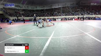 150 lbs Consi Of 8 #1 - Bennett Sartain, Edmond North vs Tylan Montgomery, Bixby