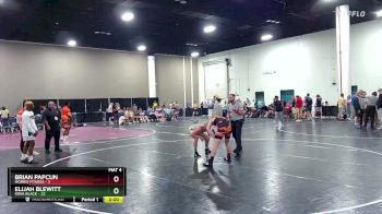 144 lbs Round 3 (8 Team) - Elijah Blewitt, Iowa Black vs Brian Papcun, Morris Fitness
