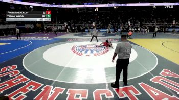 I-157 lbs Champ. Round 2 - William Ackley, Johnson City vs Ryan Wood, Sayville