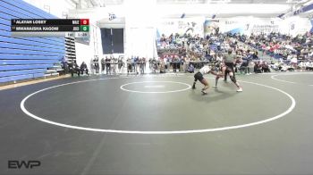 110 lbs Quarterfinal - Alayah Losey, Maize vs Mwanaisha Kagoni, Junction City