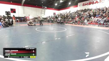 157 lbs Cons. Round 1 - Amen Johnson, Laguna Hills vs Henry Egami, Valencia