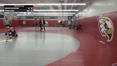 149 lbs Champ. Round 2 - Ethan Hady, Cornell College vs Gaven Vollintine, Blackburn