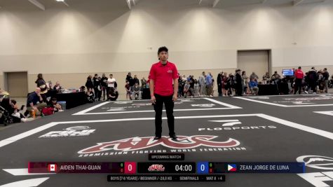 Aiden Thai-Guan vs Zean Jorge De Luna 2025 ADCC Niagara Open