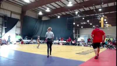 65 lbs Cons. Semi - Haley Guard, Team Tiger vs Ava Westenbarger, Blackman Wrestling Club