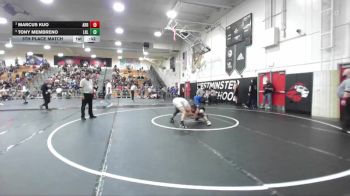 144 lbs 5th Place Match - Tony Membreno, Laguna Hills vs Marcus Kuo, Arroyo