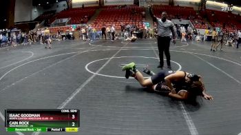 130 lbs Cons. Semi - Cain Rock, Neighborhood vs Isaac Goodman, North Canton Wrestling Club