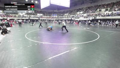 190 lbs Luis Vasquez, Shiocton vs Carter Grassl, Auburndale