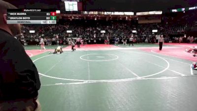 176 lbs Semifinal - Braylon Boyd, BKV1 vs Nick Marra, BEA2