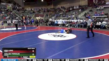 6A 190 lbs Quarterfinal - Asia Long, Cabot vs Shelsea Morales, Rogers