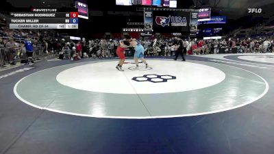 285 lbs Champ. Rd Of 64 - Sebastian Rodriguez, OK vs Tucker Miller, MO