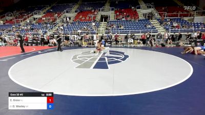 175 lbs Cons 32 #2 - Cristian Gioia, NJ vs Owen Wasley, WI