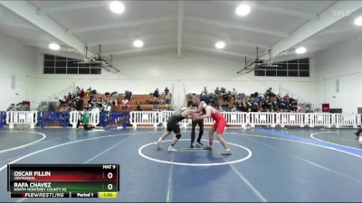 190 lbs Cons. Round 3 - Oscar Fillin, Centennial vs Rafa Chavez, North Monterey County Hs