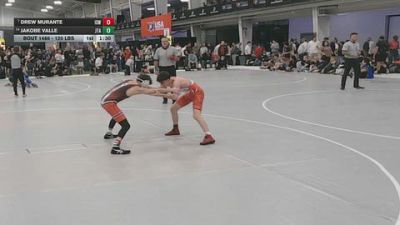 120 lbs Cons. Sub-quarters - Drew Murante, Izzy Style Wrestling vs JaKobe Valle, Jimenez Training Academy