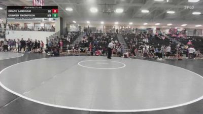 113 lbs Cons. Round 7 - Grady Langham, Bentonville High School vs Gunner Thompson, Nebraska Elite Wrestling
