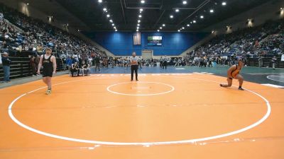 1 - 215 lbs Quarterfinal - Azriel Tyson, Bath County High School vs Brody Ford, Grundy
