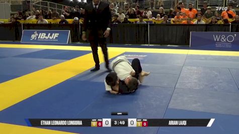 Arian Lajqi vs Ethan Leonardo Longoria 2025 Pan Kids Jiu-Jitsu IBJJF Championship