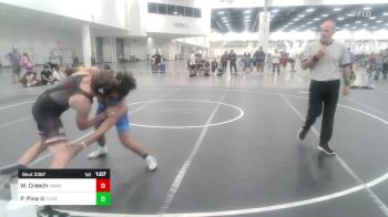 123 lbs Semifinal - Will Creech, Hawkeye WC vs Patrick Pina Iii, Tucson Cyclones