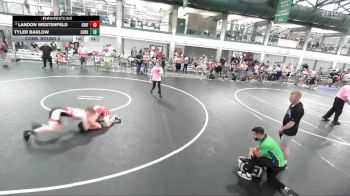 159-167 lbs Cons. Round 2 - Landon Westenfeld, Griffith vs Tyler Barlow, Iguanas Wrestling Club