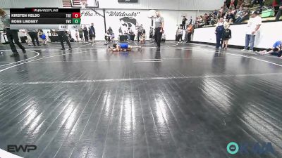 73 lbs Rr Rnd 2 - Kirsten Kelso, Tiger Trained Wrestling vs Ross Lindsey, Tahlequah Wrestling Club