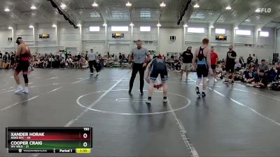 190 lbs Round 2 (6 Team) - Cooper Craig, WV Wild vs Xander Horak, Noke RTC