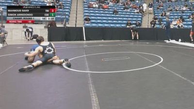 165 lbs Champ. Round 1 - Mahmoud Bakr, Texas Wesleyan vs Simon Arredondo, Concordia (Neb.)