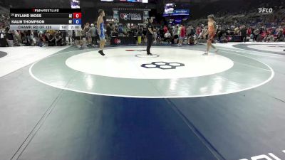 165 lbs Champ. Rd Of 128 - Ryland Moss, AZ vs Kalin Thompson, NE