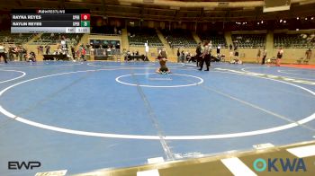 96 lbs Rr Rnd 5 - Rayna Reyes, Sperry Wrestling Club vs Raylin Reyes, Sperry Wrestling Club