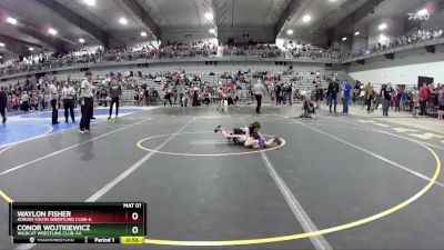 45 lbs Cons. Round 5 - Conor Wojtkiewicz, Wildcat Wrestling Club-AA vs Waylon Fisher, Adrian Youth Wrestling Club-A